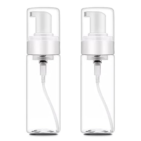 250ml (8.5oz) Clear Foaming Bottle