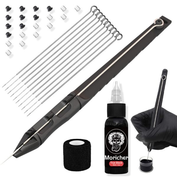 Poke a Stick Tattoo Hand Tool Pen Box of 100 Needles