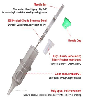 AURORA Cartridges Big Round Mag / Curve 10 pcs / Box