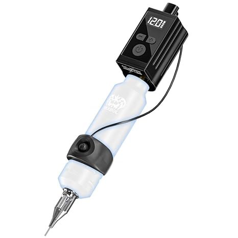 WX 1Plus Tattoo Machine Battery with Ring on off switch RCA CONNECTOR